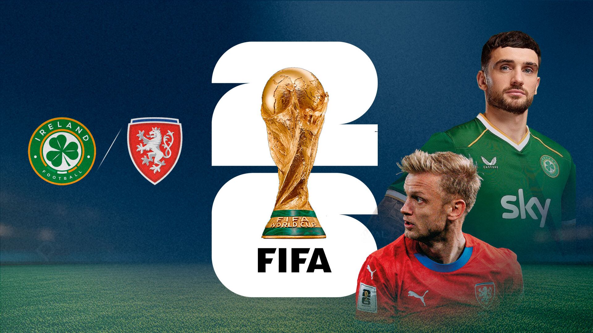 República Checa vs Irlanda: Krejčí anota el 2-2 para los checos, mandando al alargue en Praga República Checa vs Irlanda: Krejčí anota el 2-2 para los checos, mandando al alargue en Praga