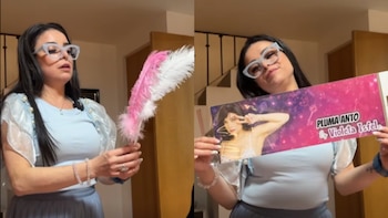 Critican a Violeta Isfel por vender plumas de ‘Las Divinas’ certificadas y foliadas: ¿Televisa la puede demandar?