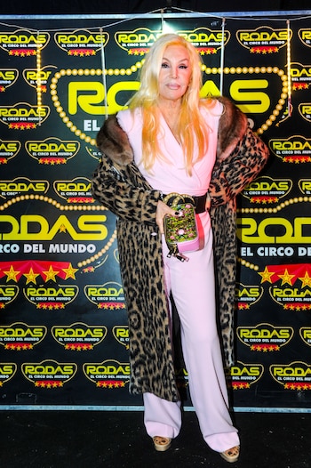 Susana Gimenez en el Circo Rodas