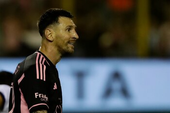 El argentino Lionel Messi de Inter de Miami, en una fotografía de archivo. EFE/ Rodrigo Sura