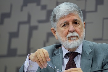Celso Amorim, asesor especial de la presidencia brasileña (REUTERS/Andressa Anholete)
