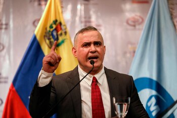 En la imagen, el fiscal