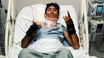 Bus involucrado en el accidente