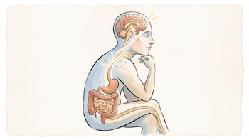 Qué problemas digestivos pueden aparecer junto con la depresión y qué papel tiene el eje intestino-cerebro