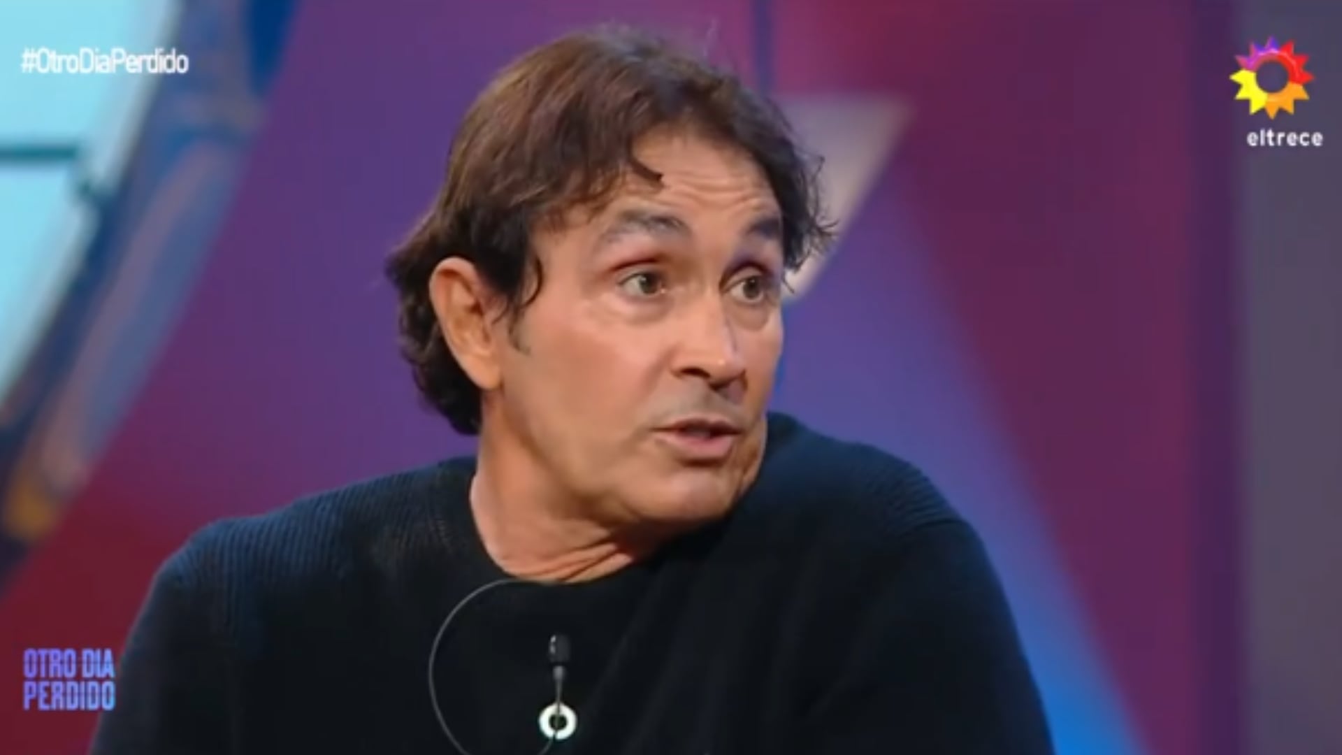 Sebastián Estevanez explicó que creyó que el fuego estaba apagado y tiró alcohol sobre la leña cuando la chimenea estaba a la altura de su cara
