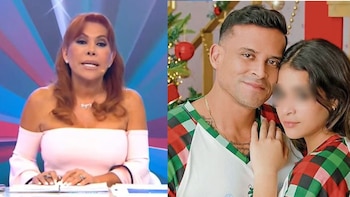 Magaly Medina cuestiona a Christian Domínguez por mostrar chat con su hija en el Día del padre: “Le interesa limpiar su imagen”