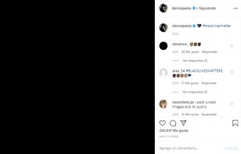 Danna Paola sólo se limitó