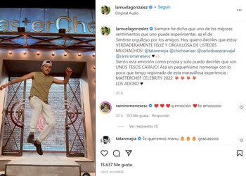 “Siento esta emoción como propia”,