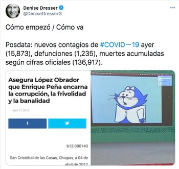 La politóloga consideró que la