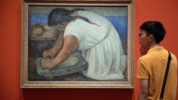 La pintura del artista mexicano