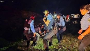 El vuelo 018 de Lanhsa cayó al mar minutos después de despegar de Roatán con destino a La Ceiba, dejando un saldo de 12 fallecidos y cinco sobrevivientes. (Foto: Canal 45 / Archivo)