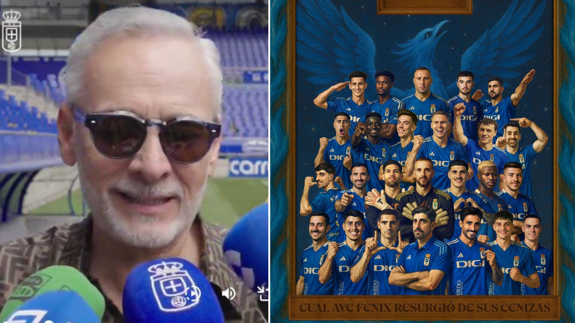 Real Oviedo ascendió a la primera división de España luego de 24 años (X@RealOviedo)