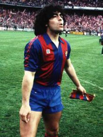 Su primer salto a Europa fue al Barcelona