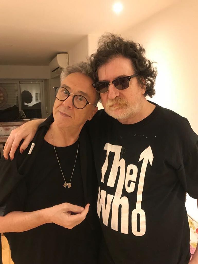 Billy Bond con Charly García