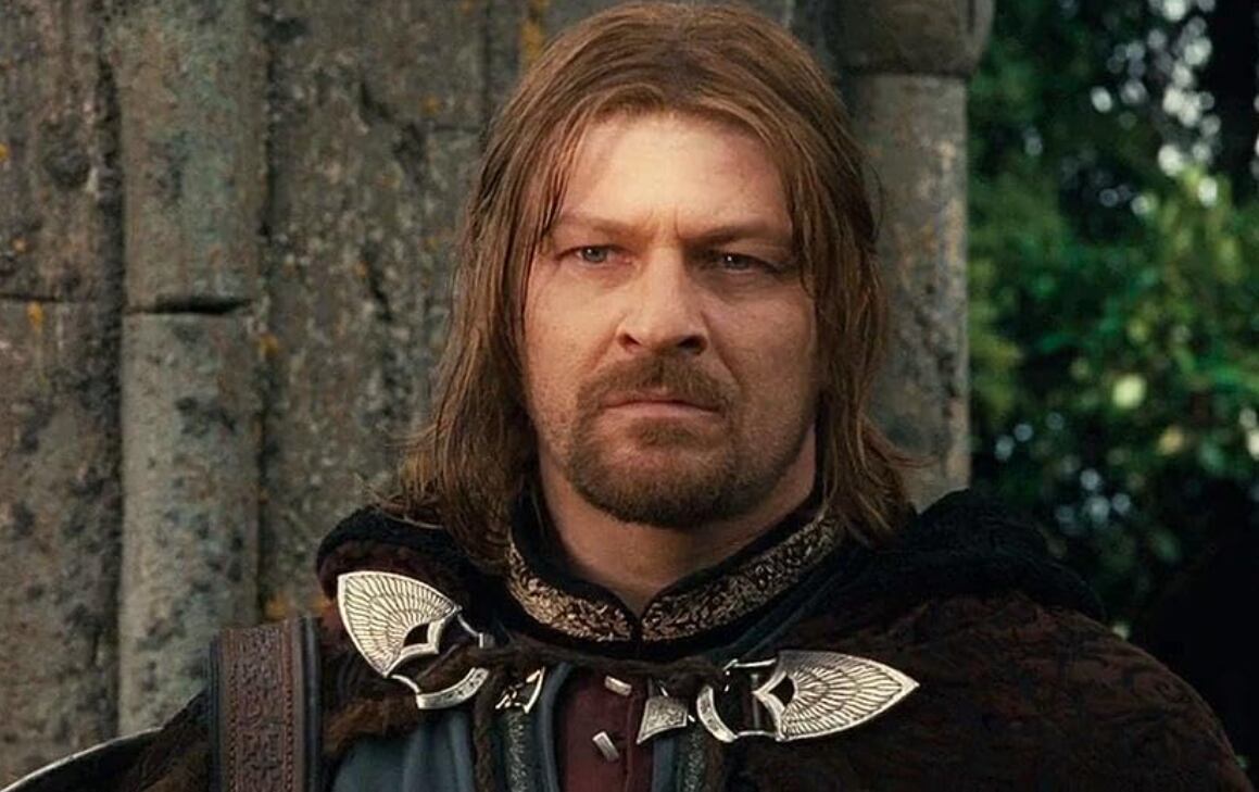 Sean Bean interpreta a Boromir en