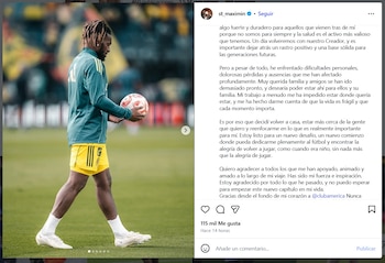 Allan Saint Maximin explicó porqué
