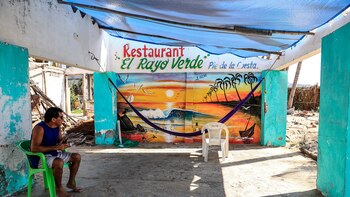 Desolación en las playas mexicanas
