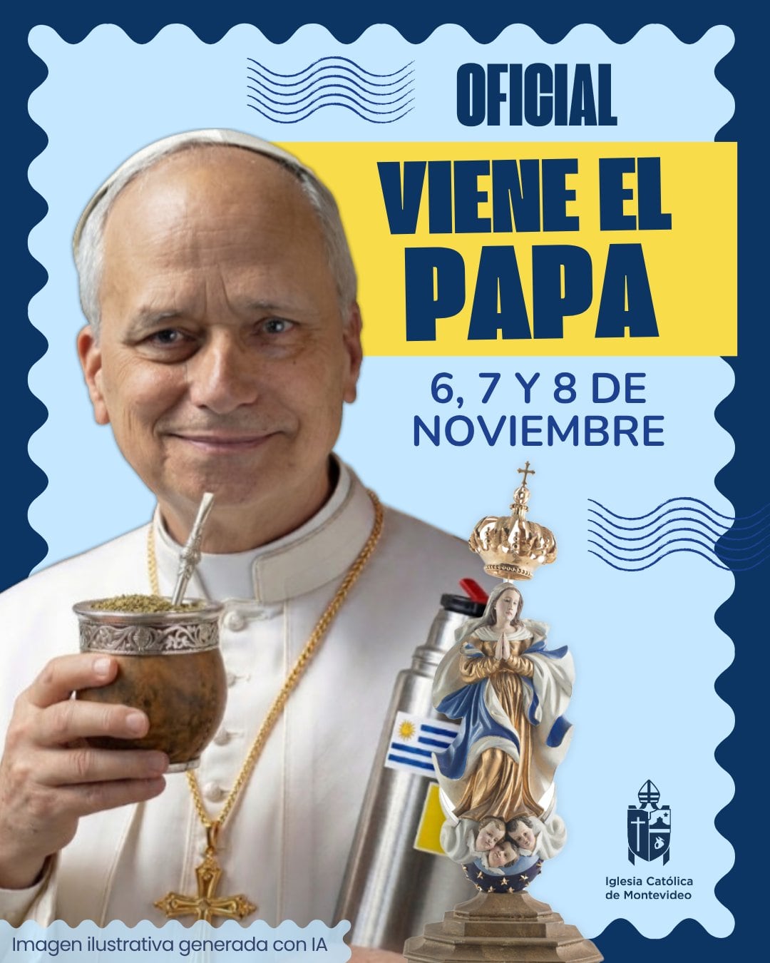 Anuncio de la iglesia uruguaya