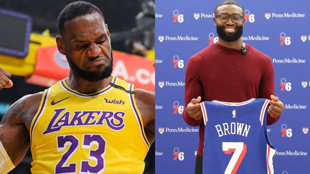 Los Philadelfia 76ers reunieron a LeBron James y Jaylen Brown para relanzar su proyecto y elevar la presión en la NBA