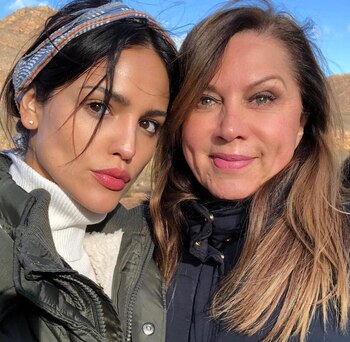 Eiza y su mamá, Glenda