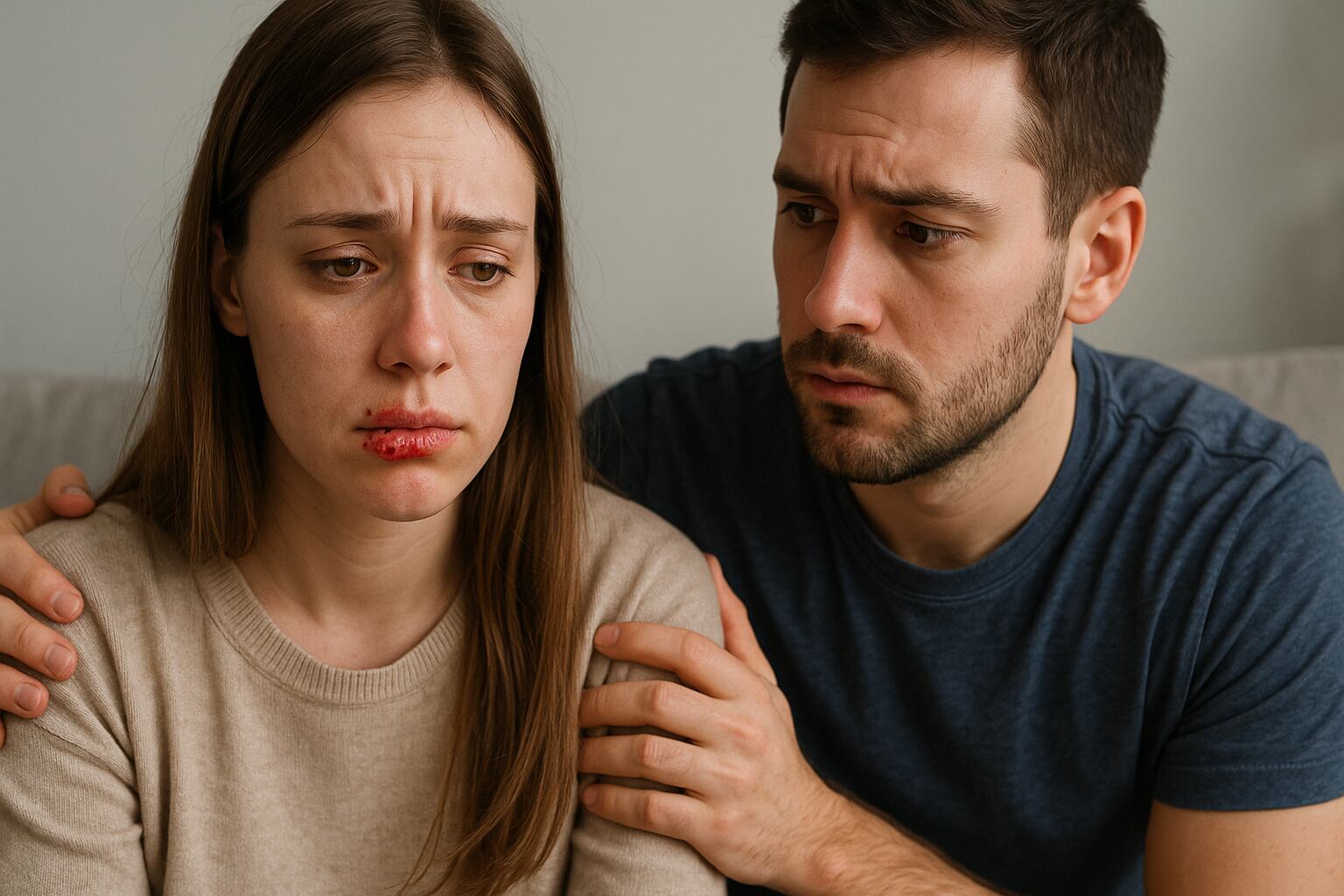 El virus del papiloma humano (VPH) y la sífilis pueden contagiarse por besos si existen lesiones activas en la boca o los labios (Imagen Ilustrativa Infobae)