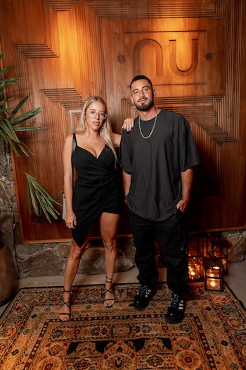 Nati Jota y Nicolás Occhiato