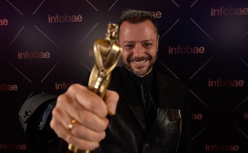 Martín Churba con su Martín Fierro (Gustavo Gavotti)