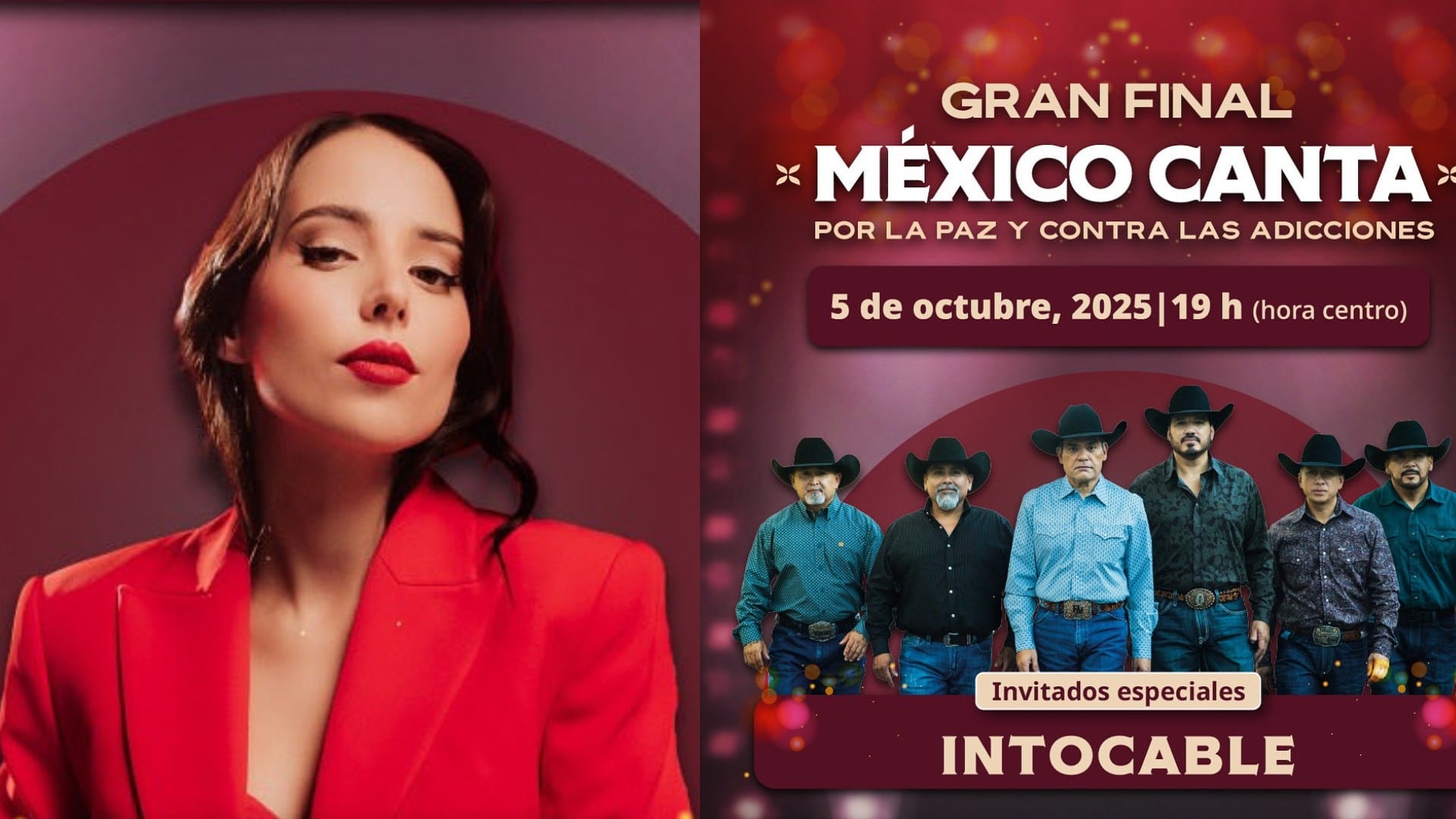 Majo Aguilar e Intocable estarán en la gran final de