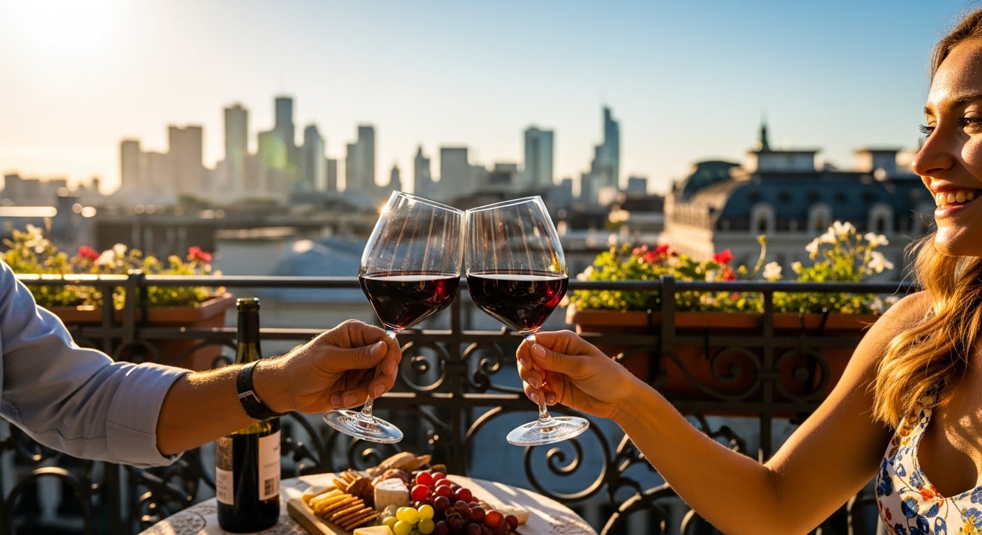 San Valentín en Argentina impulsa el consumo de vinos y experiencias gastronómicas románticas en pareja (Imagen Ilustrativa Infobae)