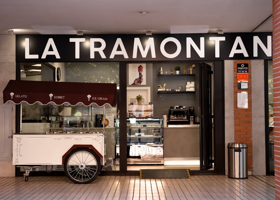 Heladería La Tramontana, en Las Rosas (Instagram / @heladerialatramontana)