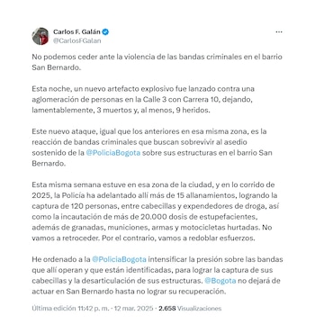 Trino alcalde Galán sobre nuevo