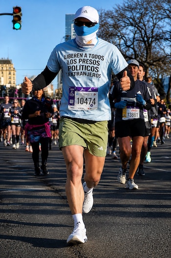 Nahuel Gallo media maratón Buenos Aires
