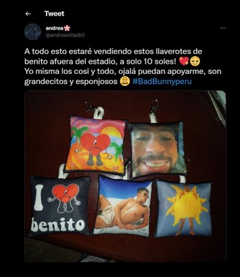 Venta de llaveros de Bad