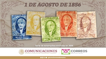 Antes de 1856, el correo