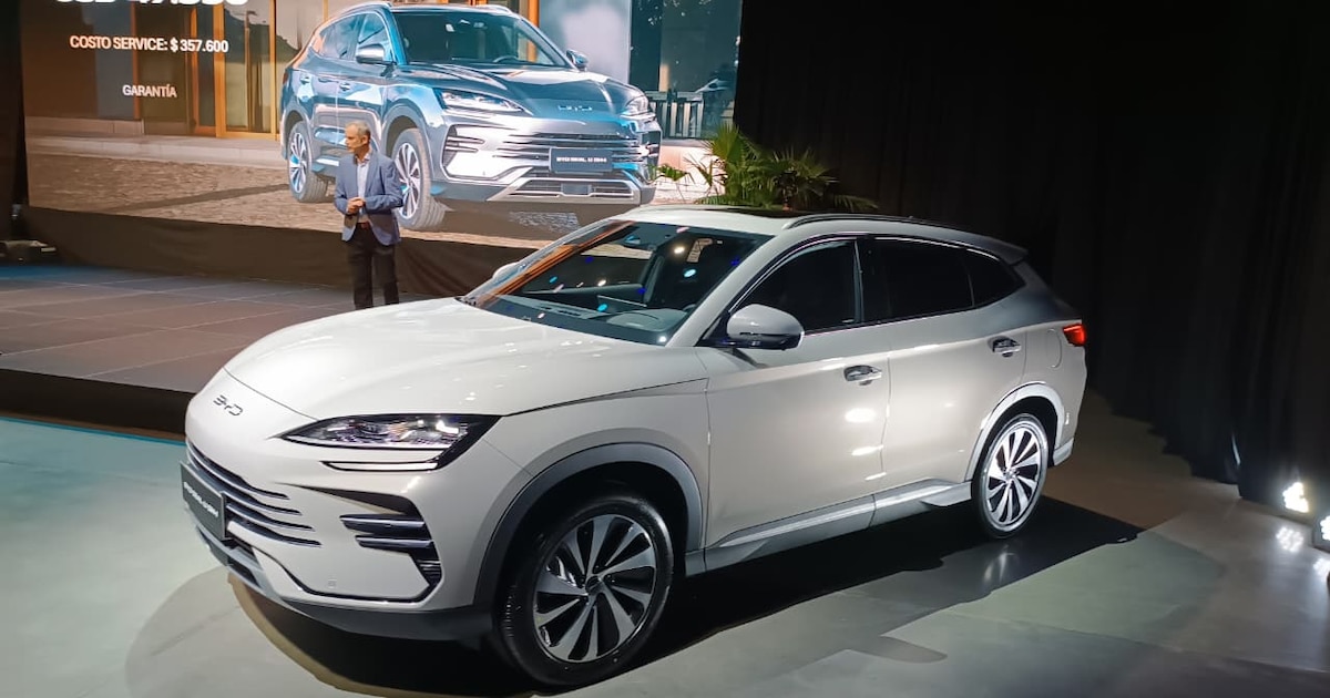 BYD lanza nuevo SUV híbrido en Argentina para competir con alta gama