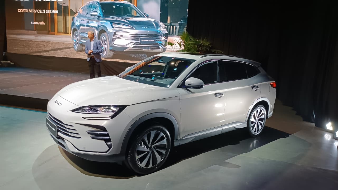 El BYD Seal U es un SUV-C híbrido enchufable que tiene un precio de USD 47.900. Es el segundo modelo que trae la marca fuera del cupo de autos híbridos y eléctricos. El otro fue la pickup BYD Shark. (BYD Argentina)