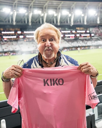 Kiko y Lionel Messi