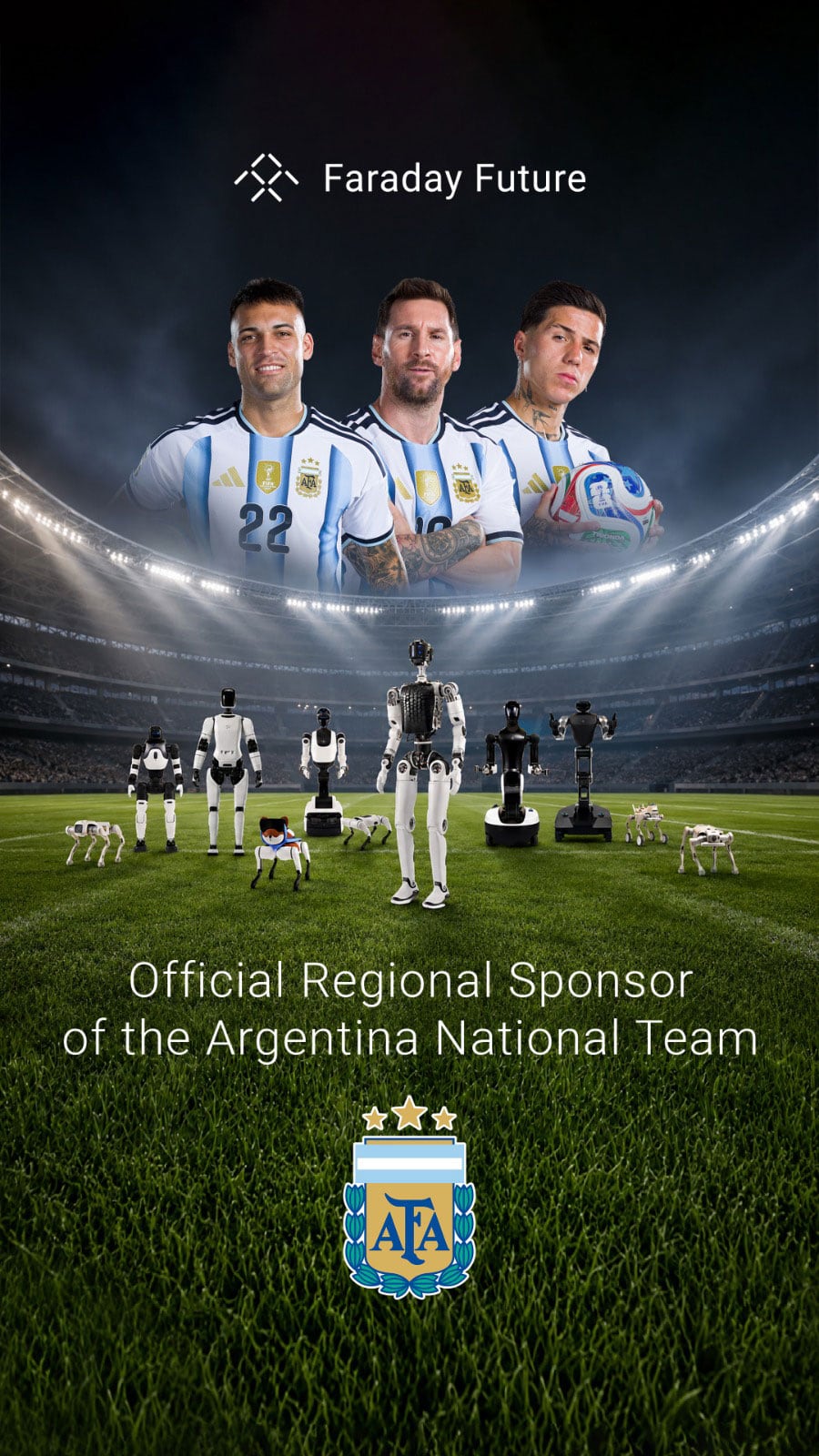 La AFA sumó un total de siete patrocinadores durante la Copa del Mundo