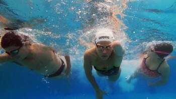 Atletas de natación adaptada: “Las