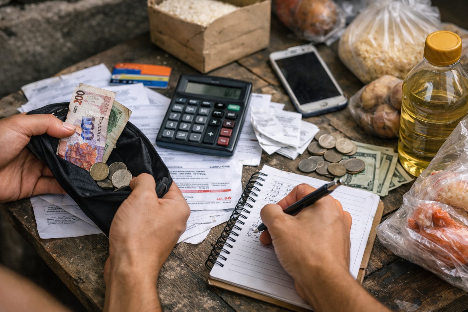 La crisis en los barrios populares elevó la concurrencia a comedores y merenderos y profundizó las dificultades de movilidad por falta de dinero para cargar la SUBE (Imagen Ilustrativa Infobae)