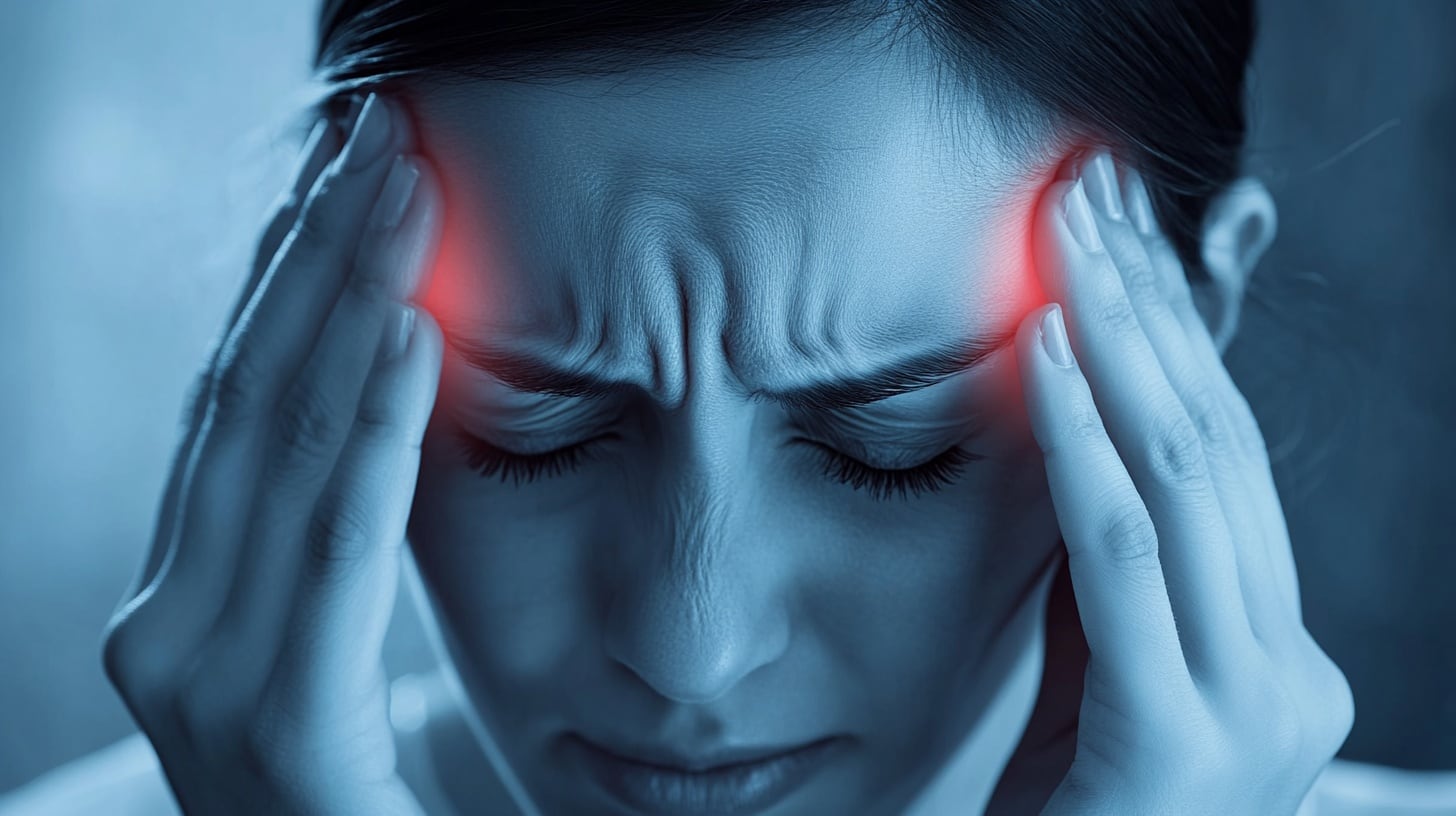 El dolor de cabeza tensional es el más frecuente y suele estar relacionado con el estrés, la falta de sueño y la deshidratación (Imagen Ilustrativa Infobae)