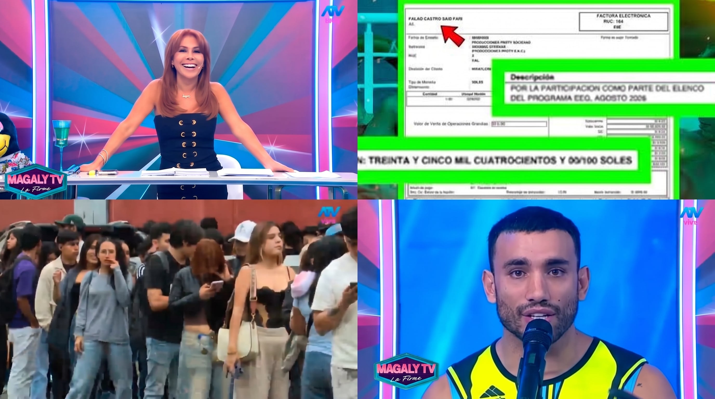 Magaly Medina sorprendida con exitoso casting de Combate y advierte: “Desde que Said Palao dijo que ganaba 35 mil soles...”