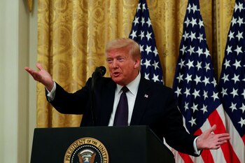 El presidente Donald Trump REUTERS/Tom