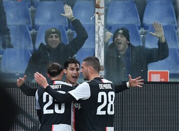 La Juventus ganó por 2-1