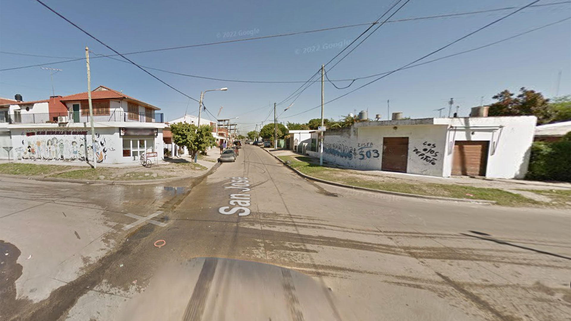 El hecho ocurrió en la intersección de San José y Monserrat, en el barrio Santa Ana de Florencio Varela.