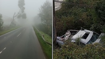 Equipos de Bomberos y SAMU