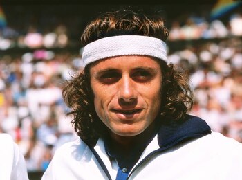 Guillermo Vilas es el tenista