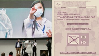 Así quedarán las tarjetas electorales