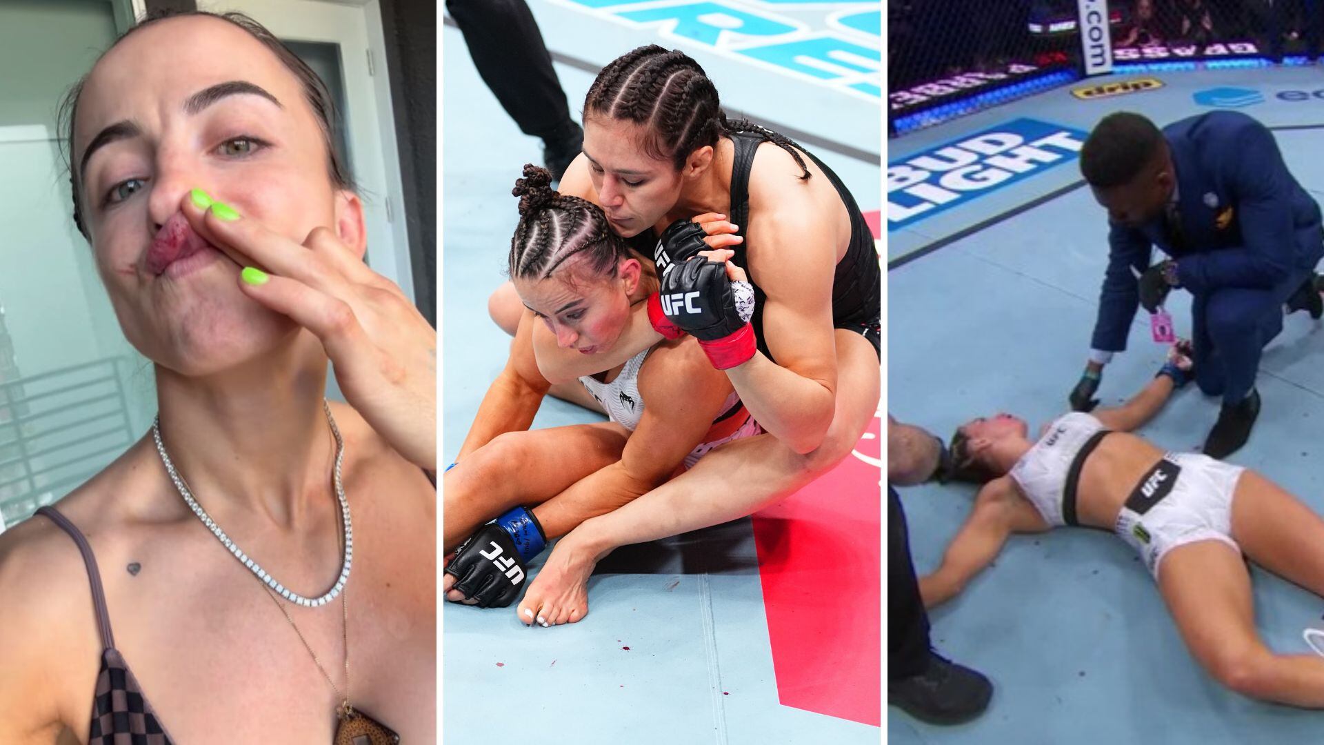 La estadounidense aseguró que regresará al octágono tras la dura derrota que sufrió ante Alexa Grasso.