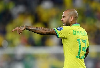 Dani Alves estaría involucrado en una presunta agresión sexual en Barcelona (REUTERS/Annegret Hilse)
